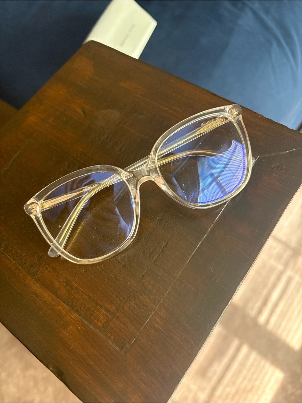 Michael Kors Clear Frame Blue-Light Glasses